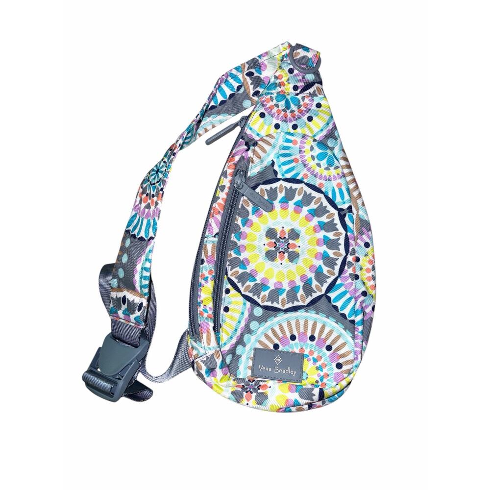 Vera Bradley Sunny Medallion Essential Sling Backpack